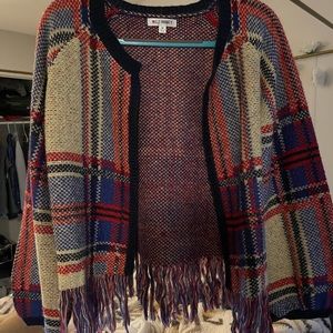 Fringe cardigan